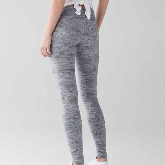 lululemon athletica Pants - Lululemon wunder under heather grey
